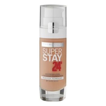 MAYBELLINE New York Super Stay 24H Foundation- 21 Nude Beige, 30ml