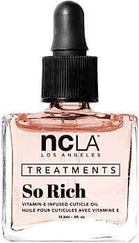 NCLA Beauty So Rich Vitamin-E Infused Cuticle Oil- Peach Vanilla, 13.3ml