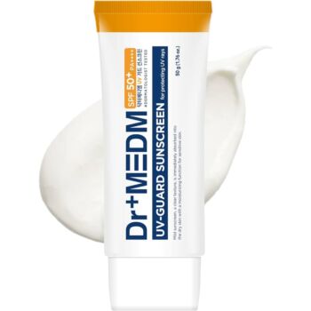DR+MEDM UV-Guard Sunscreen SPF 50+ PA++++, 50g