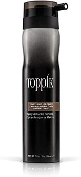 TOPPIK Root Touch Up Spray- Light Brown, 79g