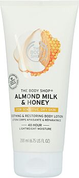 THE BODY SHOP Almond Milk & Honey Soothing & Restoring  Body Lotion, 200ml