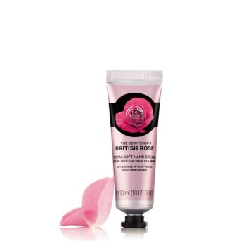 THE BODY SHOP British Rose Petal-soft Hand Cream, 30ml