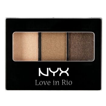 NYX Professional Makeup Love in Rio Eyeshadow Palette, Bikini Bottom, 3g