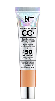 IT COSMETICS Your Skin But Better CC+ Cream with SPF 50- Tan, 12ml