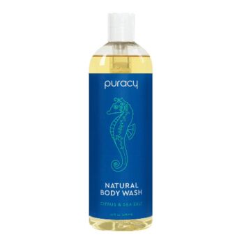 PURACY Natural Body Wash, Citrus & Sea Salt, 473ml