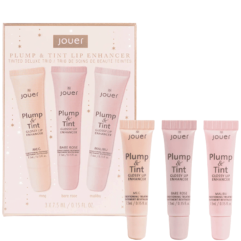 JOUER COSMETICS Plump and Tint Lip Enhancer Tinted Deluxe Trio