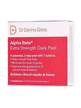 DR. DENNIS GROSS SKINCARE Alpha Beta® Extra Strength Daily Peel, 5 Treatments