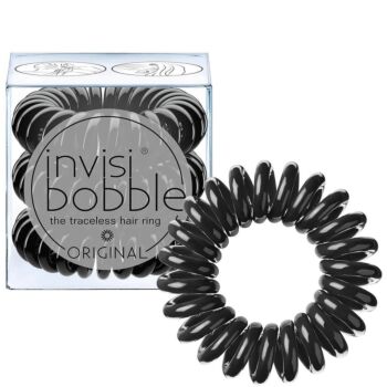 INVISIBOBBLE Original The Traceless Hair Ring - True Black, Pack of 3