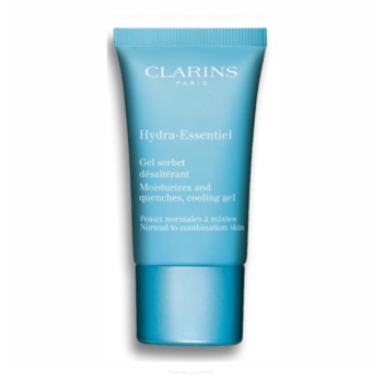 CLARINS Hydra-Essentiel Moisturizes and Quenches, Cooling Gel, Normal to Combination Skin, 15ml