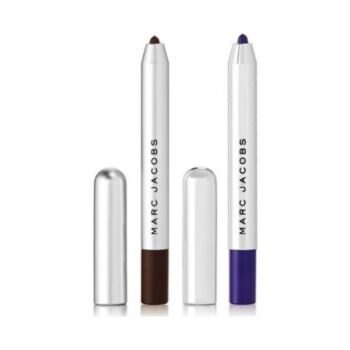 MARC JACOBS BEAUTY Line Up Eyeliner Duo Travel Set, (Earth)Quake/Purple Reign