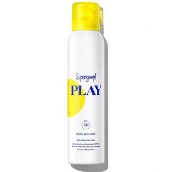 SUPERGOOP! PLAY Body Mousse SPF 50 with Blue Sea Kale, 181ml