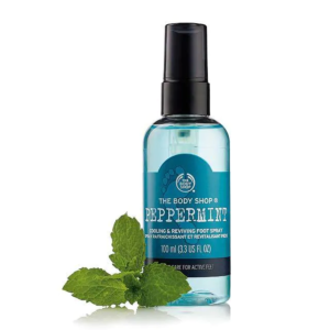 THE BODY SHOP Peppermint Cooling  & Reviving Foot Spray, 100ml