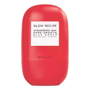 GLOW RECIPE Strawberry BHA Pore-Smooth Blur Drops, 30ML