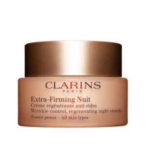 CLARINS Extra-Firming Wrinkle Control Regenerating Night Cream, All Skin Types, 50ml