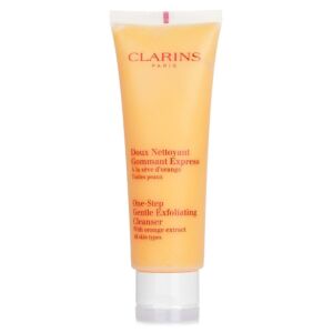 CLARINS One–Step Gentle Exfoliating Cleanser With Orange Extract, For All Skin Types, 125 ml