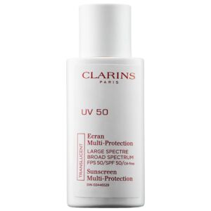 CLARINS Sunscreen Multi-Protection Broad Spectrum SPF 50- Non Tinted, 50ml