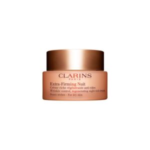 CLARINS Extra-Firming Wrinkle Control Regenerating Night Cream, Dry Skin, 50ml