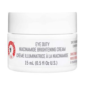 FIRST AID BEAUTY Eye Duty Niacinamide Brightening Eye Cream, 15ml