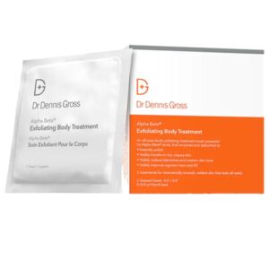 DR. DENNIS GROSS SKINCARE Mini Alpha Beta® Exfoliating Body Treatment, 2 Textured Towels
