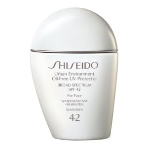 SHISEIDO Urban Environment Oil-Free UV Protector Broad Spectrum Face Sunscreen SPF 42, 50 ml